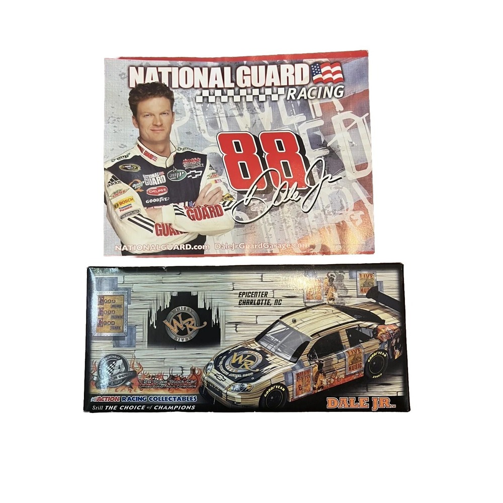 NEW Dale Earnhardt Jr Whisky River 2008 Impala SS 1:24 Action W/ Poster